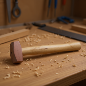 Martillo de madera de 390 mm de longitud para carpintería y uso general - Product Image 3