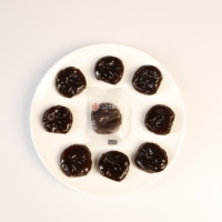 Bonbons gélifiés à la prune, confiture de prune, bonbons mous sucrés en vrac, vente en gros, sac OEM de 2,5 kg