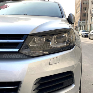 Kit carrosserie pour VW Touareg 2010-2018, yeux de phare, sourcils de phare, décoration de phare, garniture de style automobile, accessoires de voiture - Product Image 5