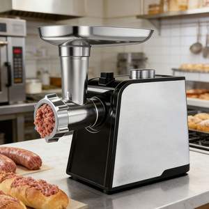 Nuevo Diseño de Picadora de Carne Eléctrica de Acero Inoxidable, Máquina Multifuncional para Rellenar Salchichas para el Hogar y la Cocina - Product Image 3