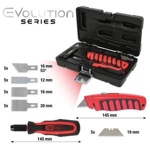 KS TOOLS Jeu de grattoirs à couteaux, 27 pièces - Product Image 4