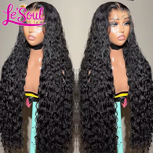 Perruque bouclée indienne naturelle de Birmanie, perruque frontale en dentelle HD complète de 30 pouces, vente en gros, perruque sans colle en cheveux humains vierges bruts péruviens 12A - Product Image 3