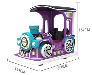 Centre Commercial, batterie pour enfants, alerte Radar, arrêt automatique, Train tout terrain, Amusement, avec pare-chocs de toit, <span class=keywords><strong>voiture</strong></span> - Product Image 6