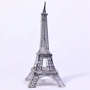 Puzzles en métal carrousel, puzzles en métal 3D à faire soi-même, modèle en acier inoxydable, modèle d'assemblage, décoration - Product Image 5