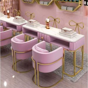Nuevo Conjunto de Mesa y Silla para Manicura, Mesa de Uñas Multifuncional, Muebles para Salón de Belleza - Product Image 3
