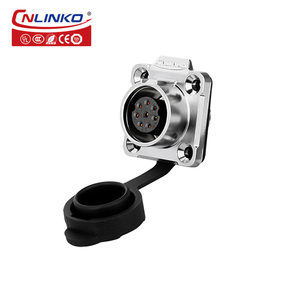 Cnlinko M16 PBT nhựa và kim loại 16awg không thấm nước kết nối điện 8 pin cắm ổ cắm - Product Image 6