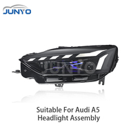 Système d'éclairage automobile Junyo, phare LED pour Audi A5 2021-2024, feux de jour LED haut de gamme
