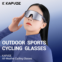 Nouvel arrivage de lunettes de soleil de sport pour hommes femmes protection UV vtt lunettes de sport coupe-vent PC lunettes de soleil de cyclisme