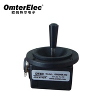 Joystick à retour par ressort OMTER OM206A-M4 à 2 voies avec fils pour le traitement audio/vidéo
