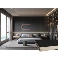 Chine Revêtement de panneau mural en PVC écologique pour chambre à coucher