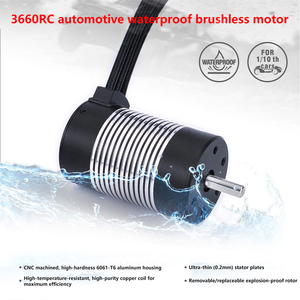 Motor sin Escobillas de Alto Rendimiento a Prueba de Agua 3650 3660 3665 3674 para Drones FPV, Autos RC 1/8 1/10, Robots Aspiradores, OEM - Product Image 4