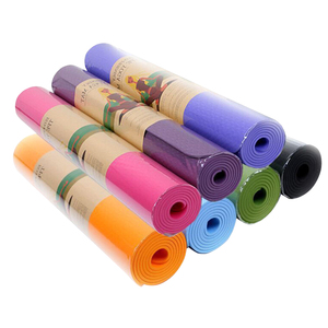 Tapis de Yoga Usine Tapis de Yoga Personnalisé Logo de Haute Qualité Vente en Gros Tapis de Yoga TPE Antidérapant - Product Image 3