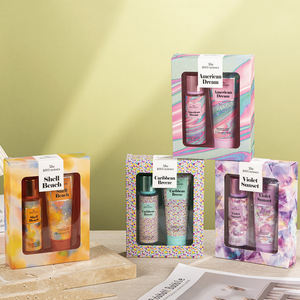 Coffrets Cadeaux Parfum Les 1001 <span class=keywords><strong>Sens</strong></span> Ensemble Cadeau 2 Pièces 150ml Brume Corporelle 150ml Crème Corporelle Hydratante Brume Corporelle Cologne pour Noël - Product Image 5