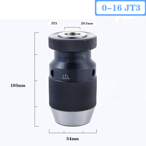 Самозажимной патрон B10 B12 JT3 JT6 для сверлильных станков с ЧПУ и ручных сверлильных машин - Product Image 3