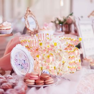 Clear Cellophane Treat <strong>Bag</strong> Plastic Gift <strong>Bag</strong> Pink Gold <strong>Goodie</strong> Candy <strong>Bags</strong> for Baby Shower Birthday Valentines <strong>Party</strong> Supplies