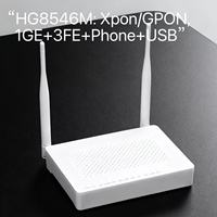 Módem Xpon Gpon HG8546M Más Vendido, 1GE+3FE+TEL+USB, Wifi 2.4g 5dbi, Router ONT ONU de Fibra Óptica