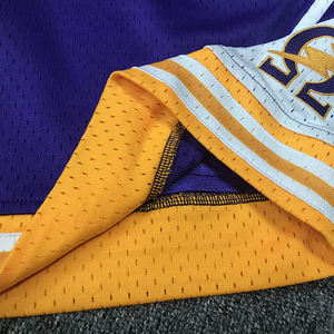 OEM Custom Basketball <b>Shorts</b> College Double Mesh Vintage Design Basketball <b>Shorts</b> - Product Image 6