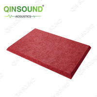 Panneau insonorisé pour studio d'enregistrement Panneau acoustique insonorisé en fibre de polyester PET Panneau acoustique de bureau Panneaux d'isolation acoustique