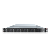 1288HV7 1U peralatan sistem penyimpanan data, rak soket ganda gsm 1u tanpa kipas 24 core server mikro lengkap