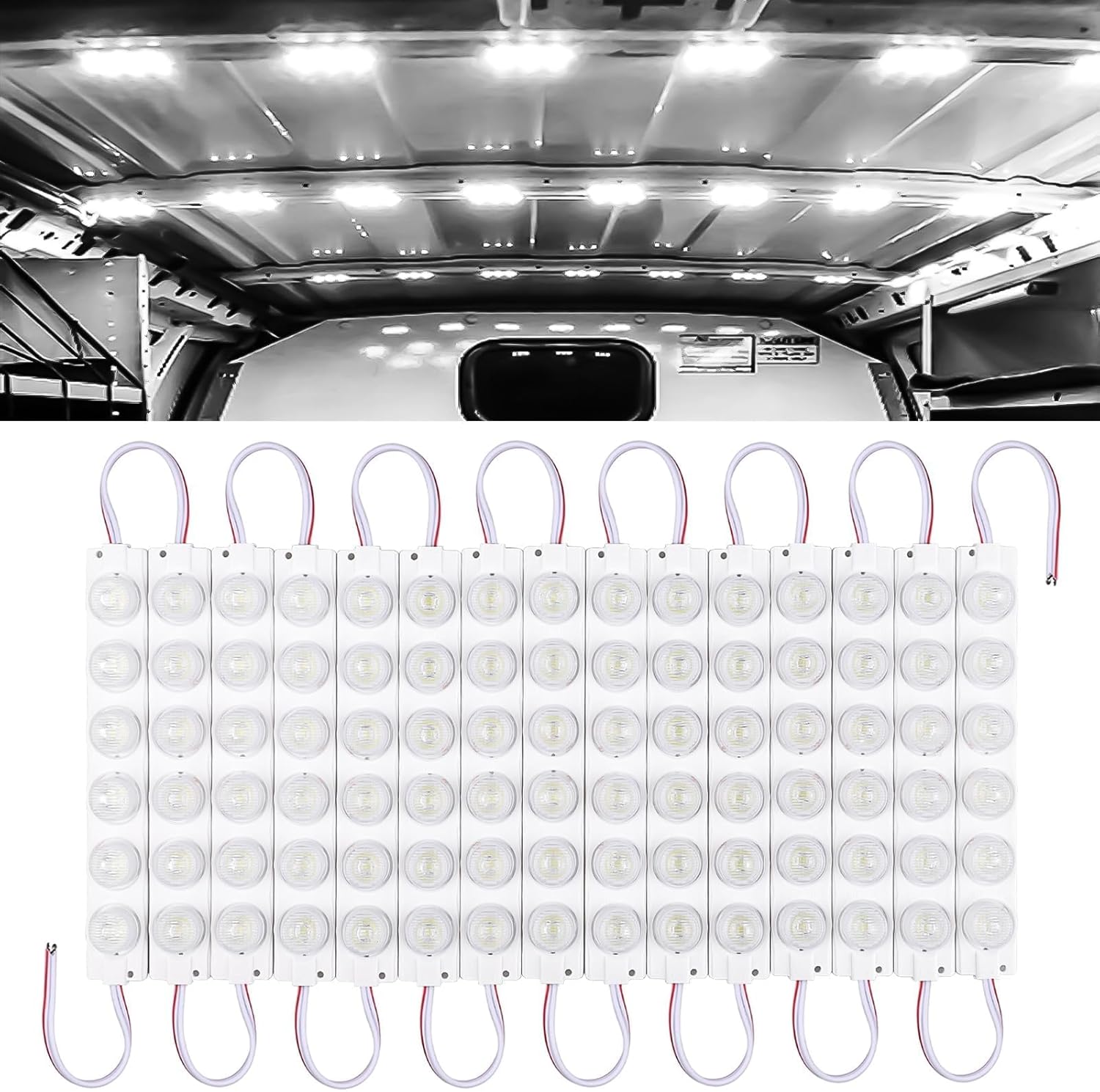 90 LED-blanc
