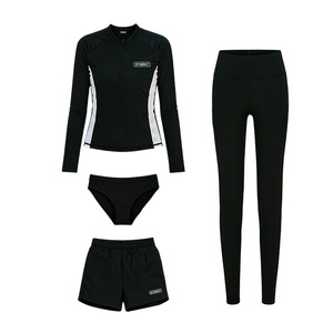 Ensemble de maillot de bain à manches longues pour femmes Baiya, style sportif, séchage rapide, pour la natation et les sports nautiques - Product Image 5