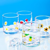 Usine ronde créative épaissie verre à boire bulle aigle nez froid bouilloire Transparent Patch eau verre boisson tasses tasse ensemble