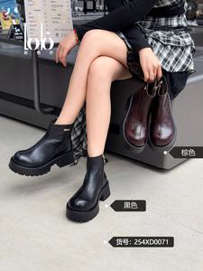 2025 נשים chelsechelsees חורף בצד נשיפה רוכסן עבה מעובה, נעלי עיצוב אופנה מערב - Product Image 6