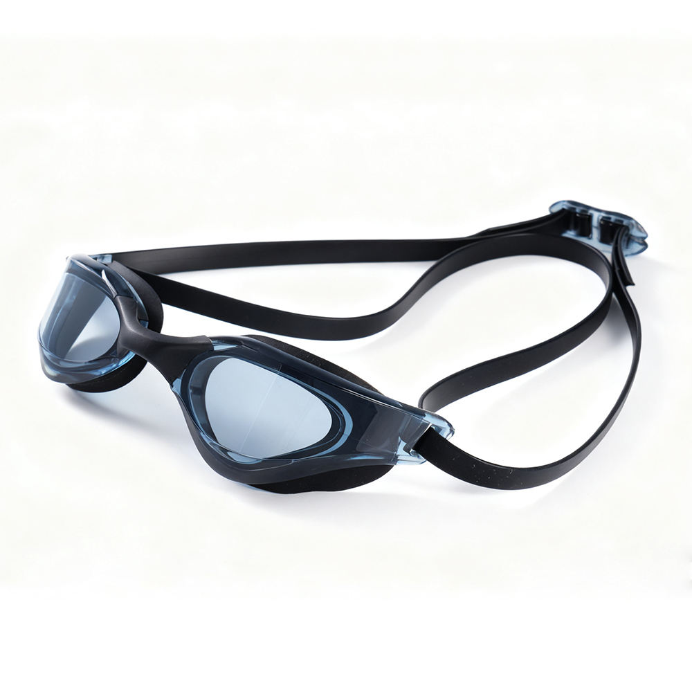 Negro (lentes marrones ahumados)