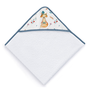 Asciugamano da bagno per bambini volpe con grazioso Design volpe - Product Image 1