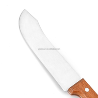Couteaux de cuisine professionnels personnalisés de haute qualité couteau de Chef en acier inoxydable lame Laser en bois d'origine couteau de boucher Offre Spéciale