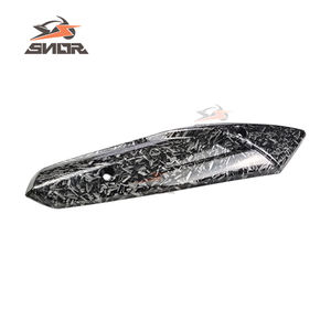 SNOR para bicicletas de calle, scooters y vehículos todoterreno, piezas de modificación de motocicletas, cubierta de tubo de escape, cubierta antiescaldado - Product Image 4