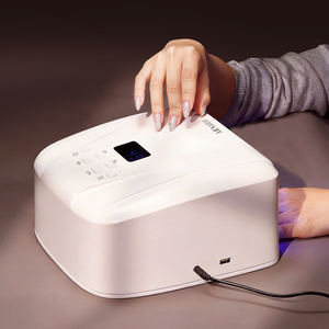 Lámpara de <span class=keywords><strong>Uñas</strong></span> LED <span class=keywords><strong>UV</strong></span> de Doble Zona con Sensor de 72W, de Nuevo Diseño, con Curado Rápido <span class=keywords><strong>para</strong></span> Salón y Uso Doméstico, Estilo Portátil con Enchufe - Product Image 4
