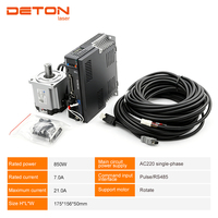 Servomoteur AC Leadshine L6P-850W, servomoteur original à haute réponse pour équipement de découpe laser à fibre CNC