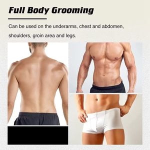 Tondeuse corporelle <span class=keywords><strong>Kemei</strong></span> KM-1845 pour hommes et femmes, lame en céramique, tondeuse à cheveux IPX7, tondeuse pour l'aine, rasoir corporel, tondeuse pour bikini - Product Image 2