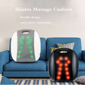 <span class=keywords><strong>Xiamen</strong></span> fábrica custom2020 eléctrico masajeador de espalda amasado de 3D Shiatsu calor cojín de masaje - Product Image 5