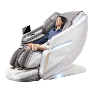 Ghế <span class=keywords><strong>massage</strong></span> toàn thân VCT Luxury 4D không trọng lực với hệ thống Bluetooth, chức năng sưởi ấm, điều khiển thời gian bằng điện cho chân, làm bằng nhựa - Product Image 5