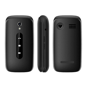 Uniwa F249L ใหม่ปลดล็อค2.4นิ้วโทรศัพท์มือถือปุ่ม SOS แบตเตอรี่1000mAh 4G LTE ปุ่มกดอาวุโสโทรศัพท์พับได้พร้อมไฟฉาย