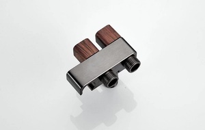 Gun Gray Hot Cold Mixer <strong>Bidet</strong> <strong>Sprayer</strong> Set One Out Two <strong>Bidet</strong> Shattaf <strong>Shower</strong> Brass Body Hand <strong>Sprayer</strong> <strong>Bidet</strong> Spray - Product Image 4