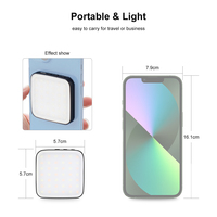 Anneau lumineux LED magnétique pour selfie, pour iPhone, téléphone portable, maquillage, beauté, vlog, mini-lumière de poche, accessoires de photographie