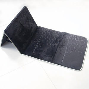 Tappetino da Preghiera Musulmano Pieghevole All'Ingrosso con Tasca, Tappetino da Preghiera Islamico Semplice, Sejadah con Schienale - Product Image 4