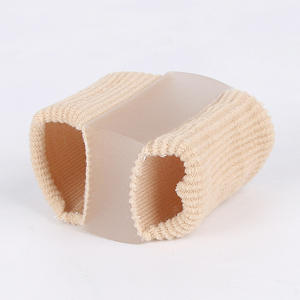 外反母趾と内反母趾の重なりを防ぐユニセックスファイバー製足指セパレーター、二重穴矯正スリーブ - Product Image 4