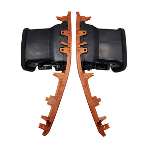 Panel de Ventilación de Aire para Land Cruiser FJ100, Color Madera, Moldura para el Tablero, Patrón de Madera de Durazno, Plástico - Product Image 5