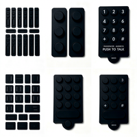 Clavier en silicone gravé au laser personnalisé avec symboles, texte et rétroéclairage, compatible pour clavier, outillage rapide de moulage, directement de l'usine
