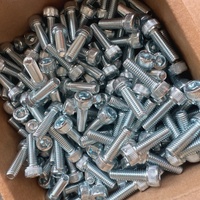Vis de sécurité anti-rouille SS316 métrique/pouce à tête hexagonale avec vis de machine à tête cylindrique pour la construction côtière et la sécurité