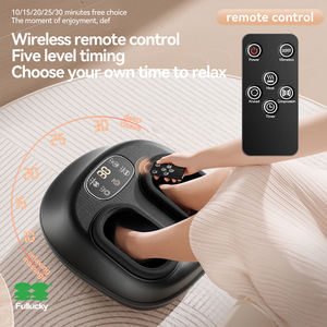 Massaggiatore per Piedi e Gambe Fullucky con Telecomando Wireless, Copertura Completa, Macchina per Riabilitazione Sportiva Blu Scuro - Product Image 3