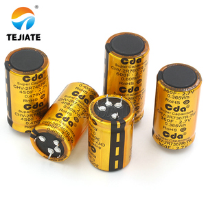 Condensadores de Película Snubber TEJIATE de 2.7V y 4 Pies, 500 Faradios, Serie de Supercondensadores para Inversor, Modelo 2.7V <span class=keywords><strong>Farah</strong></span> - Product Image 3