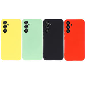 Étui en Silicone pour Samsung Galaxy M14/A04 4G/M13 5G souple TPU Silicone liquide avec microfibre intérieur housse de téléphone portable - Product Image 1