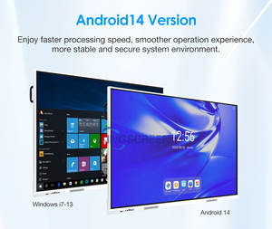 Pantalla INGSCREEN 4K con Altavoces Integrados, Pizarra Inteligente Todo en Uno, Pantalla Táctil Interactiva de 20 Puntos para la Enseñanza - Product Image 3