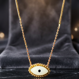 Ramavati Gems Pendentif Croix en Laiton Plaqué Or 18K Anti-ternissement, Style Mignon, Accessoire de Mode Unisexe, Coque Étanche - Product Image 2