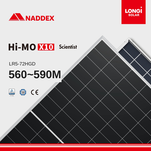 Panel <span class=keywords><strong>Solar</strong></span> Monocristalino Longi Hi-MO X10 Scientist LR5-72HGD 560-595M de Alta Eficiencia <span class=keywords><strong>para</strong></span> Techos Residenciales y Estaciones de Energía <span class=keywords><strong>Solar</strong></span> Comerciales - Product Image 1